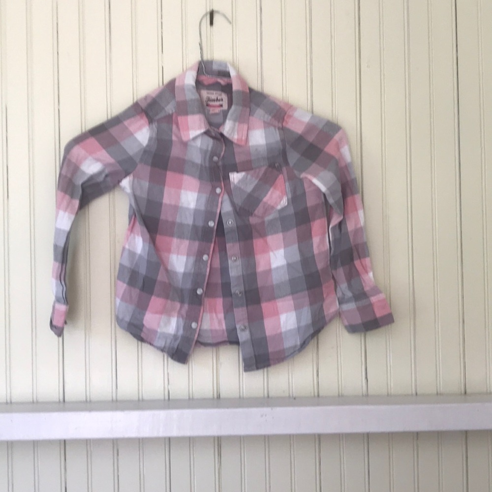 Timber kids flannel